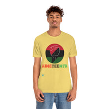 Load image into Gallery viewer, Juneteenth Unisex Jersey Short Sleeve Tee
