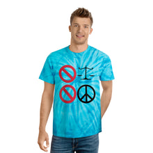 Load image into Gallery viewer, No Justice, No Peace Tie-Dye Tee, Cyclone
