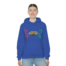 Load image into Gallery viewer, 龙坑 Lóng kēng (Dragon Pit) Unisex Heavy Blend™ Hooded Sweatshirt
