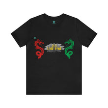 Load image into Gallery viewer, 龙坑 Lóng kēng (Dragon Pit) Unisex Jersey Short Sleeve Tee

