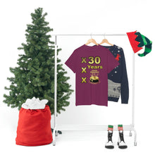 Load image into Gallery viewer, Happy Birthday (30 Years/XXX Years) Unisex Heavy Cotton Tee.
