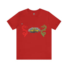 Load image into Gallery viewer, 龙坑 Lóng kēng (Dragon Pit) Unisex Jersey Short Sleeve Tee
