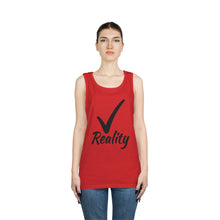 Load image into Gallery viewer, Reality (Just Face It) Unisex Heavy Cotton Tank Top
