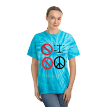 Load image into Gallery viewer, No Justice, No Peace Tie-Dye Tee, Cyclone
