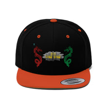 Load image into Gallery viewer, 龙坑 Lóng kēng (Dragon Pit) Unisex Flat Bill Hat
