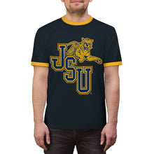 Load image into Gallery viewer, Jackson State University (JSU) Golden Edition Unisex Ringer Tee
