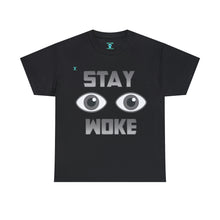 Load image into Gallery viewer, Stay Woke Unisex Heavy Cotton Tee
