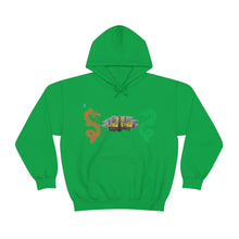Load image into Gallery viewer, 龙坑 Lóng kēng (Dragon Pit) Unisex Heavy Blend™ Hooded Sweatshirt
