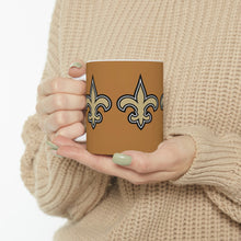 Load image into Gallery viewer, New Orleans Saints Ceramic Mug 11oz
