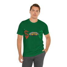 Load image into Gallery viewer, 龙坑 Lóng kēng (Dragon Pit) Unisex Jersey Short Sleeve Tee
