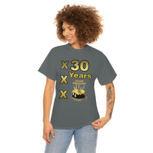 Load image into Gallery viewer, Happy Birthday (30 Years/XXX Years) Unisex Heavy Cotton Tee.
