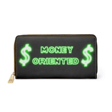 Load image into Gallery viewer, $Money Oriented$ Zipper Wallet
