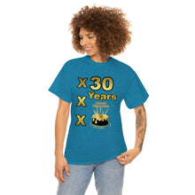 Load image into Gallery viewer, Happy Birthday (30 Years/XXX Years) Unisex Heavy Cotton Tee.
