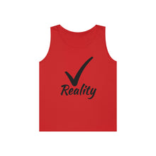 Load image into Gallery viewer, Reality (Just Face It) Unisex Heavy Cotton Tank Top
