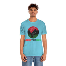 Load image into Gallery viewer, Juneteenth Unisex Jersey Short Sleeve Tee
