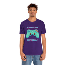 Load image into Gallery viewer, Game Crew Unisex Jersey Short Sleeve Tee
