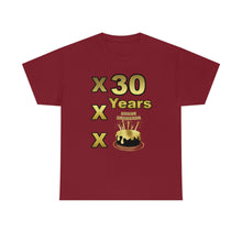 Load image into Gallery viewer, Happy Birthday (30 Years/XXX Years) Unisex Heavy Cotton Tee.
