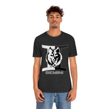 Load image into Gallery viewer, Gemini Wolf Unisex Jersey Short Sleeve Tee
