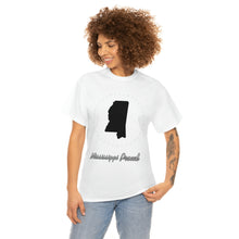Load image into Gallery viewer, Mississippi Proud Unisex Heavy Cotton Tee
