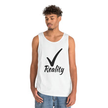 Load image into Gallery viewer, Reality (Just Face It) Unisex Heavy Cotton Tank Top

