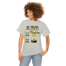 Load image into Gallery viewer, Happy Birthday (30 Years/XXX Years) Unisex Heavy Cotton Tee.
