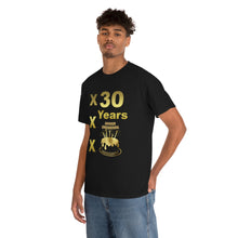 Load image into Gallery viewer, Happy Birthday (30 Years/XXX Years) Unisex Heavy Cotton Tee.
