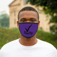 Load image into Gallery viewer, Reality Mixed-Fabric Face Mask

