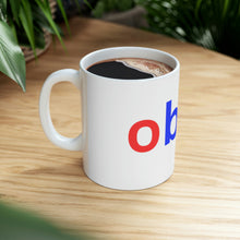 Load image into Gallery viewer, oBay Ceramic Mug 11oz
