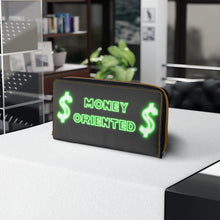 Load image into Gallery viewer, $Money Oriented$ Zipper Wallet
