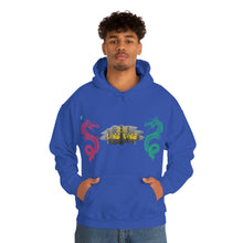 Load image into Gallery viewer, 龙坑 Lóng kēng (Dragon Pit) Unisex Heavy Blend™ Hooded Sweatshirt
