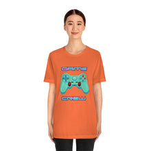 Load image into Gallery viewer, Game Crew Unisex Jersey Short Sleeve Tee
