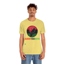 Load image into Gallery viewer, Juneteenth Unisex Jersey Short Sleeve Tee

