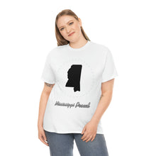Load image into Gallery viewer, Mississippi Proud Unisex Heavy Cotton Tee

