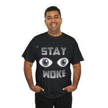 Load image into Gallery viewer, Stay Woke Unisex Heavy Cotton Tee

