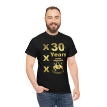 Load image into Gallery viewer, Happy Birthday (30 Years/XXX Years) Unisex Heavy Cotton Tee.

