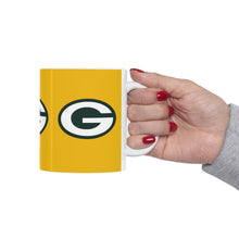 Load image into Gallery viewer, Green Bay Packers Ceramic Mug 11oz
