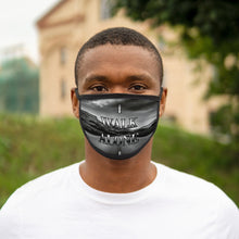 Load image into Gallery viewer, I Walk Alone Mixed-Fabric Face Mask
