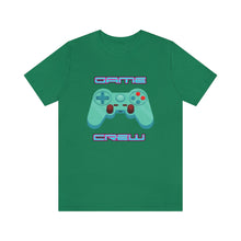 Load image into Gallery viewer, Game Crew Unisex Jersey Short Sleeve Tee
