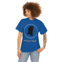 Load image into Gallery viewer, Mississippi Proud Unisex Heavy Cotton Tee
