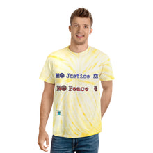 Load image into Gallery viewer, No Justice No Peace Tie-Dye Tee, Cyclone
