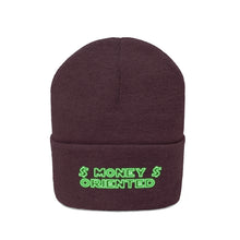 Load image into Gallery viewer, $Money Oriented$ Knit Beanie
