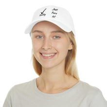 Load image into Gallery viewer, Reality (Just Face It!) Low Profile Baseball Cap
