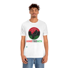 Load image into Gallery viewer, Juneteenth Unisex Jersey Short Sleeve Tee
