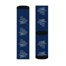 Load image into Gallery viewer, Jackson State University (JSU) Sublimation Socks
