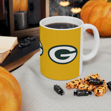 Load image into Gallery viewer, Green Bay Packers Ceramic Mug 11oz
