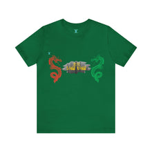 Load image into Gallery viewer, 龙坑 Lóng kēng (Dragon Pit) Unisex Jersey Short Sleeve Tee
