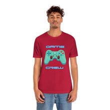 Load image into Gallery viewer, Game Crew Unisex Jersey Short Sleeve Tee
