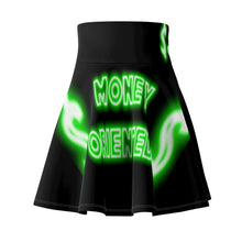 Load image into Gallery viewer, $Money Oriented$ Women's Skater Skirt
