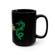 Load image into Gallery viewer, 龙坑 Lóng kēng (Dragon Pit) Black Mug, 15oz

