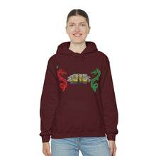 Load image into Gallery viewer, 龙坑 Lóng kēng (Dragon Pit) Unisex Heavy Blend™ Hooded Sweatshirt
